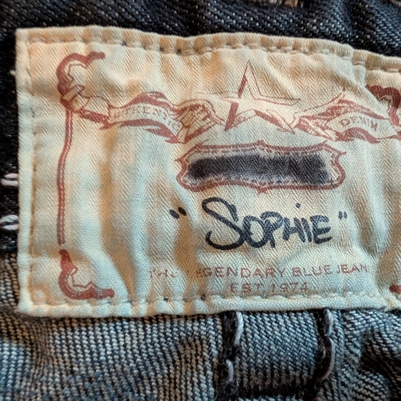 Y2K Big Star Sophie Dark Wash Ultra Low Rise Flare Jeans 29 - Picture 6 of 15